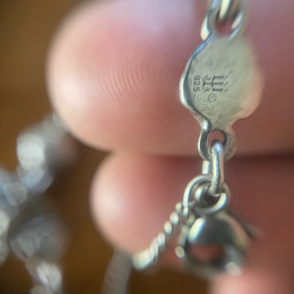 James Avery Silver Rose Chain Bracelet - Picture 9 of 9